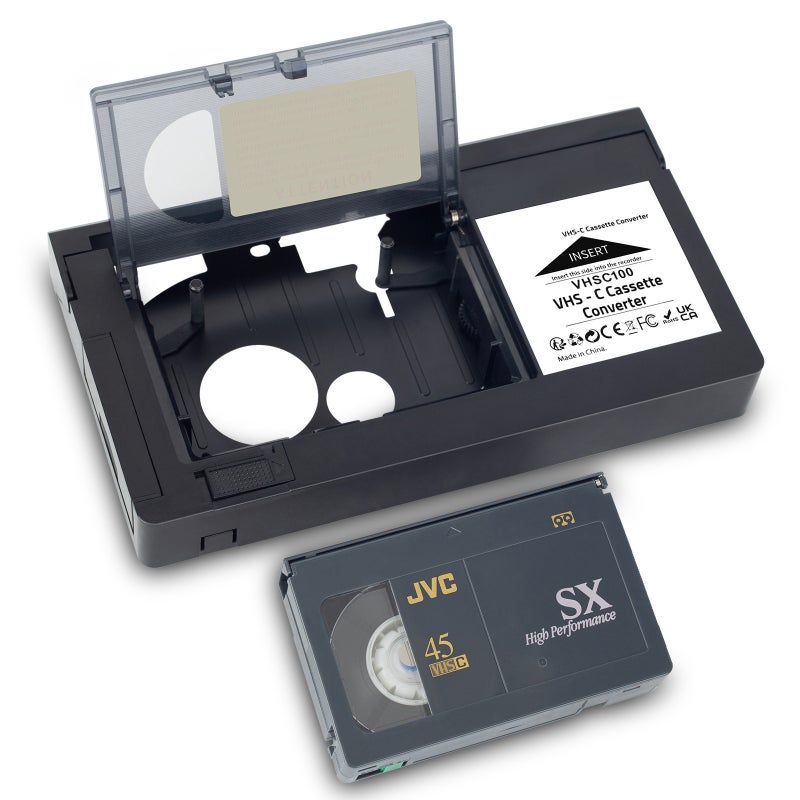 محول صندوق تحويل شريط فيديو VHS إلى VHSC (غير متوافق مع MiniDV/Hi8) - Image 1